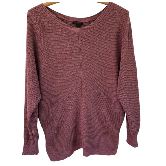 J.Jill Wearever Womens Small Ribbed Knit Pullover Sweater Smokey Plum - Picture 3 of 16